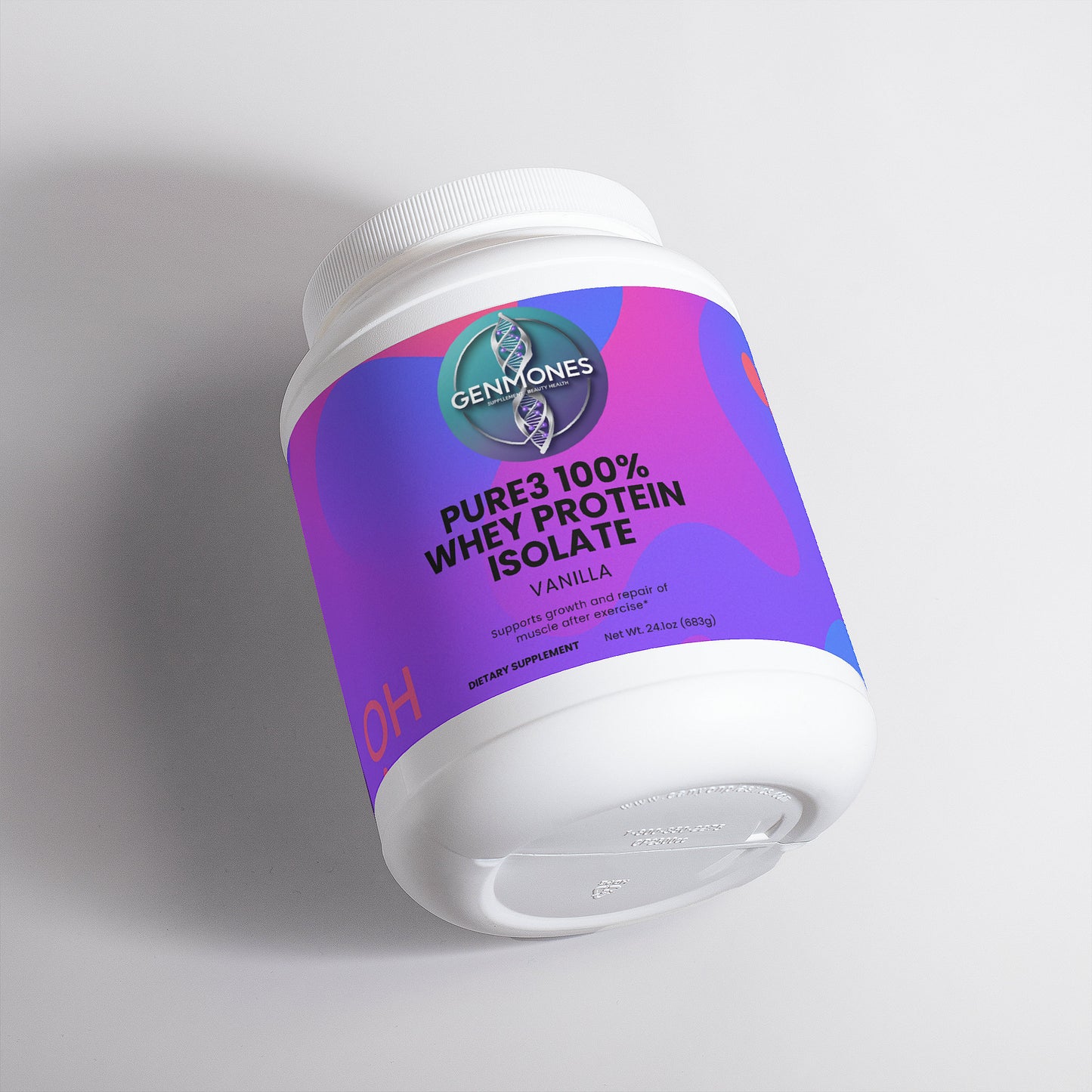 Pure3 100% Whey Protein Isolate (Vanilla)