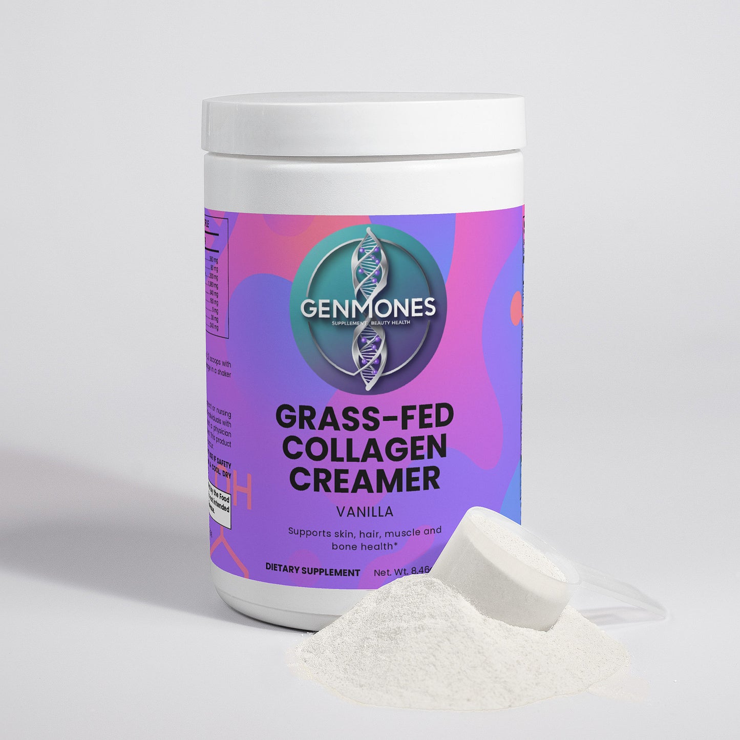 Grass-Fed Collagen Creamer (Vanilla)